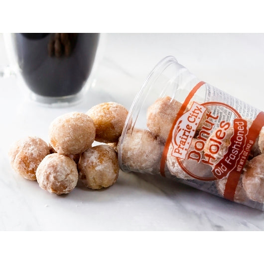 Prairie City Bakery Old Fashioned Donut Hole Cup, 12 x 5 oz Case - Bakery & Desserts