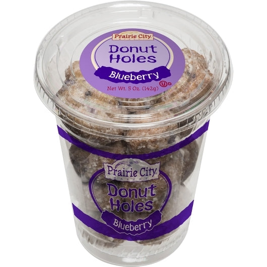 Prairie City Bakery Blueberry Donut Hole, 12 x 5 oz Case - DOT product image 5