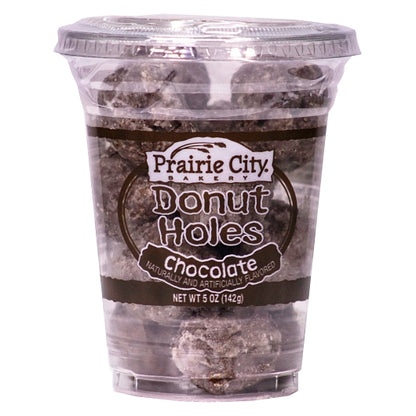 Prairie City Bakery Chocolate Donut Holes Pack, 12 x 5 oz Case - DOT product image 5