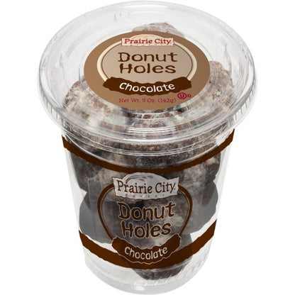 Prairie City Bakery Chocolate Donut Holes Pack, 12 x 5 oz Case - DOT product image 3