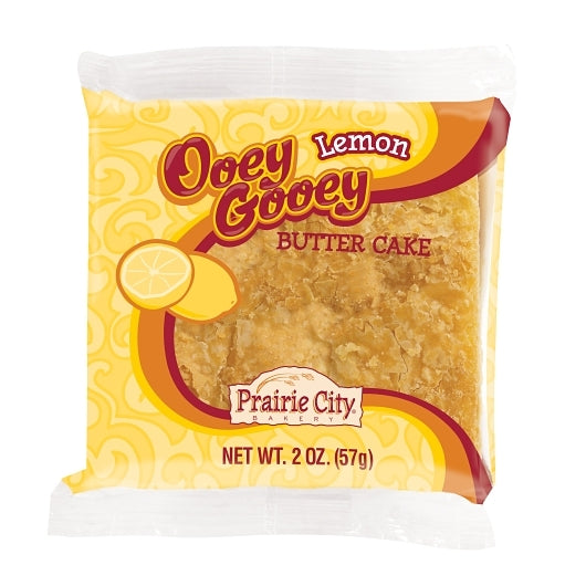 Prairie City Bakery Ooey Gooey Lemon Butter Cake, 6 x 10 x 2 oz Case - DOT product image 3