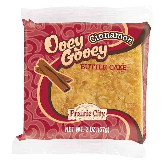 Prairie City Bakery Individually Wrapped Ooey Gooey Cinnamon Butter Cake, 6 x 10 x 2 oz Case - DOT product image 3