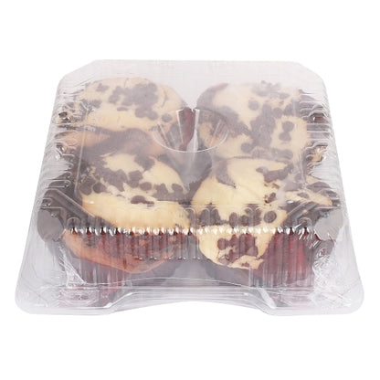 Prairie City Bakery Tuxedo Cream Cheese Chocolate Chip Muffins 20oz (PACK OF 12) - DOT product image 1