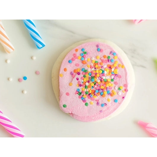 Iw Soft Frosted Individually Wrapped Soft Frosted Pink Cookie, 6 x 10 x 3.5 oz Case - Bakery & Desserts