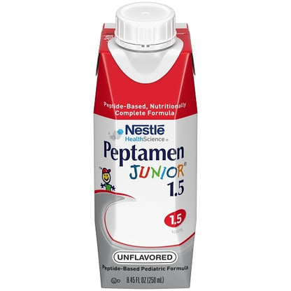 Peptamen Junior Pediatric Liquid Prebio 1 Formula, 24 x 8.45 fl oz Case - Nutrition Drinks