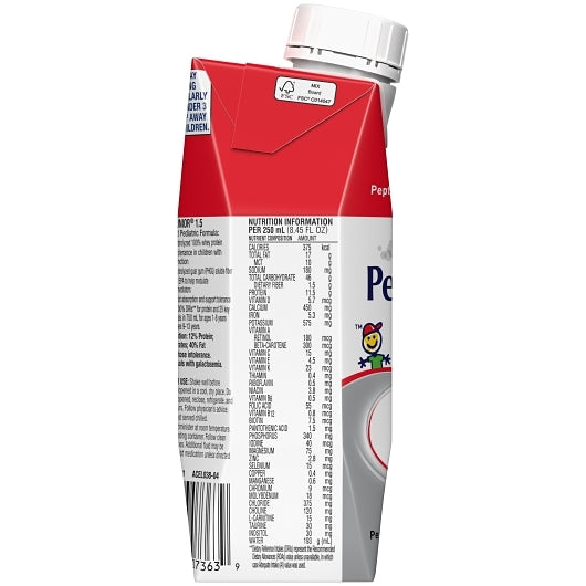 Peptamen Junior Pediatric Liquid Prebio 1 Formula, 24 x 8.45 fl oz Case - DOT product image 4