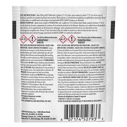 Beer Clean Cleaner Beer Clean Manual Beer Brush Powder Pouch, 1 x 100 ct Case - Cleaners & Sanitizers