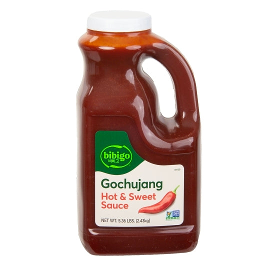 Bibigo Gochujang Hot & Sweet Sauce, 4 x 85.76 oz Case - Condiments & Sauces