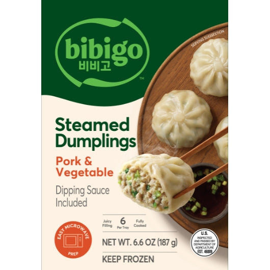 Bibigo Potstickers/dumpling Pork, 9 x 6.6 oz Case - Frozen Snacks & Appetizers - image 2