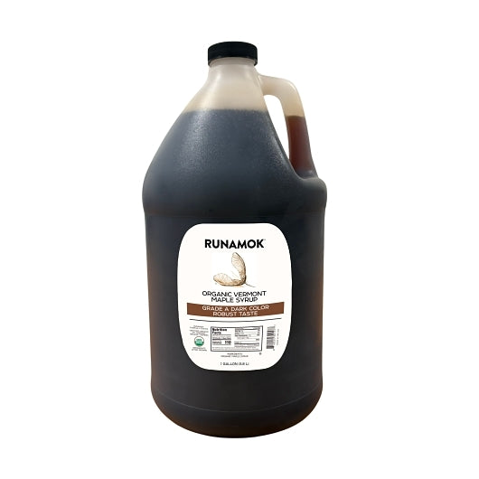 Runamok Maple Dark Robust Syrup, 4 x 128 fl oz Case - Beverages