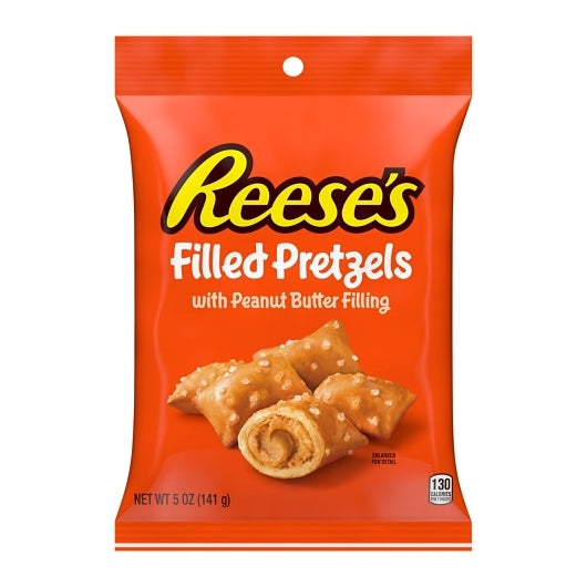 Reese's Filled Pretzels With Peanut Butter Filling Peg Bag, 12 x 5 oz Case - Pantry Ingredients - image 2