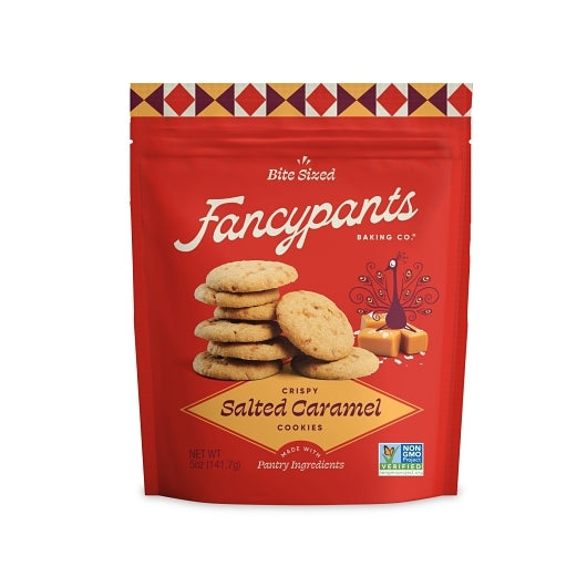 Fancypants Baking Co. Salted Caramel Cookies, 6 x 5 oz Case - Bakery & Desserts