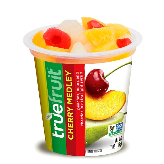 Sundia Cherry Fruit Medley With Spork, 12 x 7 oz Case - DOT product image 2