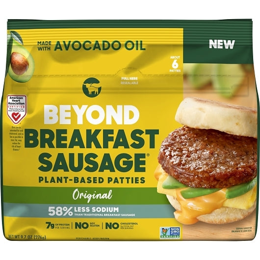 Beyond Meat Breakfast Sausage Patties, 8 x 9.7 oz Case - Frozen Meat & Seafood - image 2