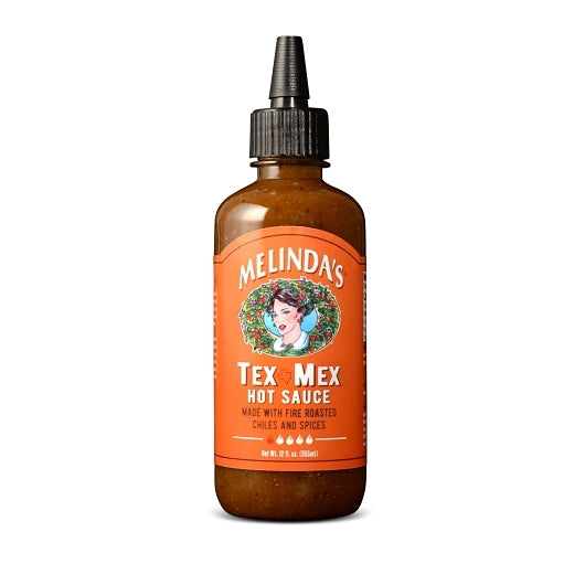 Melinda's Foods Tex Mex Hot Sauce, 6 x 12 oz Case - Condiments & Sauces