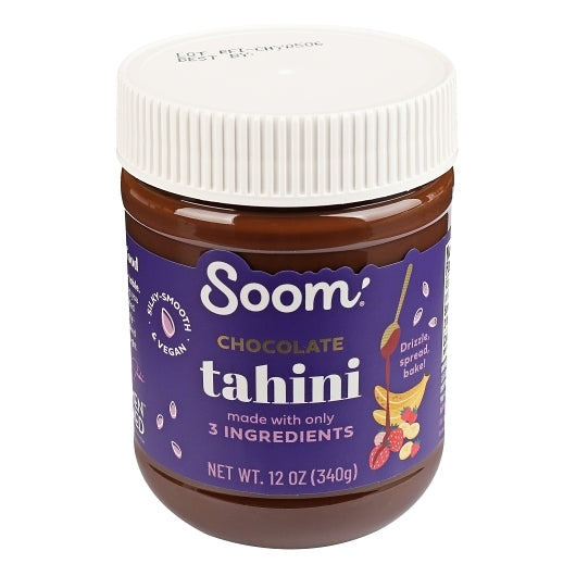 Soom Foods Chocolate Tahini Spread, 6 x 12 oz Case - Candy & Confections