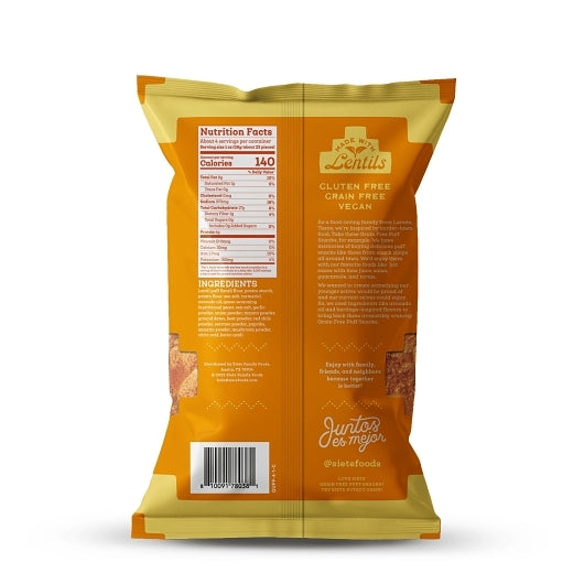 Siete Family Foods Queso Puffs, 6 x 4 oz Case - Snacks - image 2