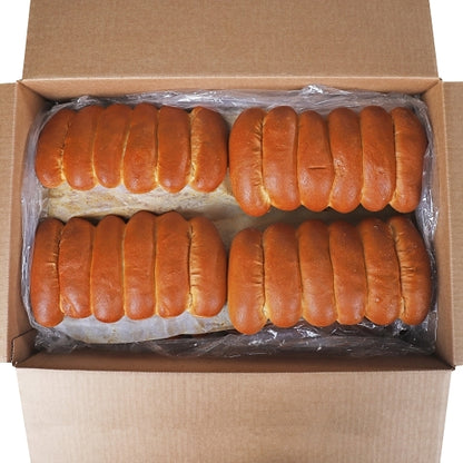 Tom Cat Bakery 6" Pull-Apart Brioche Lobster Roll, 1 x 72 x 85 GR Case - Breads, Rolls & Buns