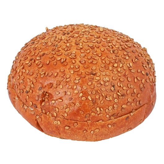 Tom Cat Bakery 4.75" Large Sliced Sesame Brioche Burger Bun, 48 x 115 GR Case - Breads, Rolls & Buns - image 2