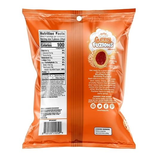 Stuffed Puffs Chili Mango Gummy Bites, 8 x 4.36 oz Case - Candy & Confections - image 2
