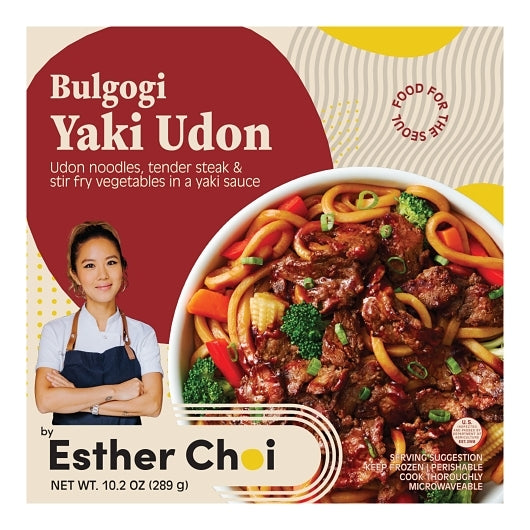 Esther Choi Bulgogi Yaki Udon, 8 x 10.2 oz Case - Front/center packaged product image