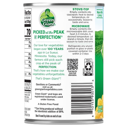 Green Giant Whole Kernel Sweet Corn, 24 x 15.25 oz Case - DOT product image 7