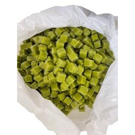 Waav Organic Pre-blended Tropical Greens Smoothie Cubes, 1 x 7 lb Case - Frozen Fruit