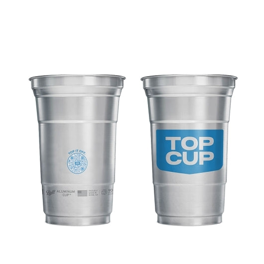 Top Cup Bulk Blue Top Cup 9 Oz, 15 x 43 each Case - Plates Bowls