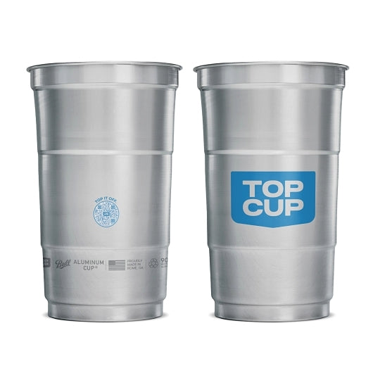 Top Cup Bulk Blue Top Cup 24 Oz, 15 x 30 each Case - Plates Bowls