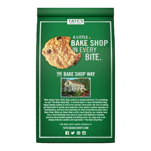 Tate's Bake Shop Oatmeal Raisin Cookies, 6 x 7 oz Case - DOT product image 5