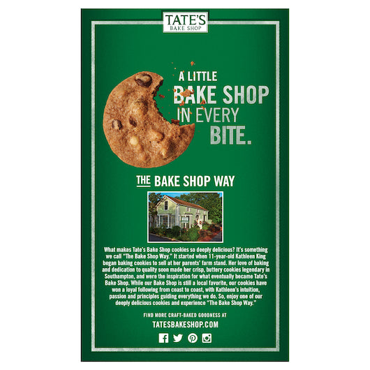 Tate's Bake Shop Walnut Chocolate Chip Cookies, 12 x 7 oz Case - DOT product image 2