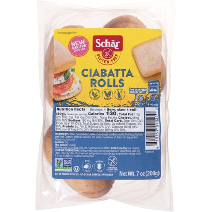 Schar Ciabatta Rolls, 5 x 7 oz Case - GS1 inner-pack image