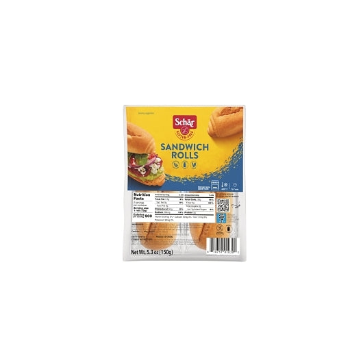 Schar Gluten Free Sandwich Rolls, 7 x 5.3 oz Case - Breads, Rolls & Buns