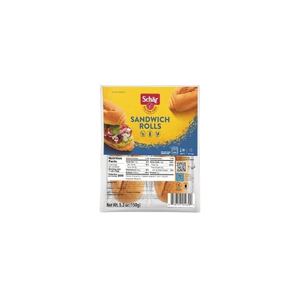 Schar Gluten Free Sandwich Rolls, 7 x 5.3 oz Case - Breads, Rolls & Buns
