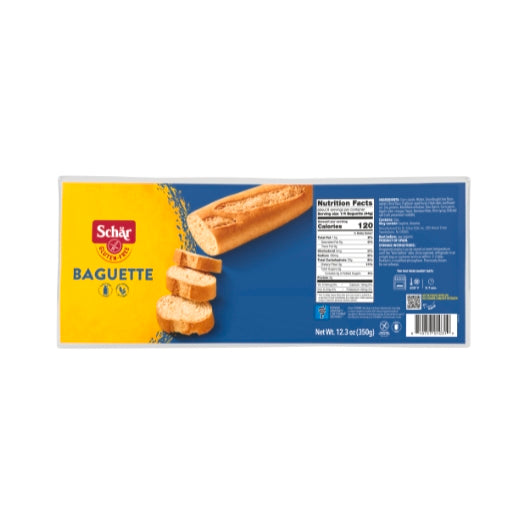 Schar Gluten Free Baguette, 6 x 12.3 oz Case - Breads, Rolls & Buns