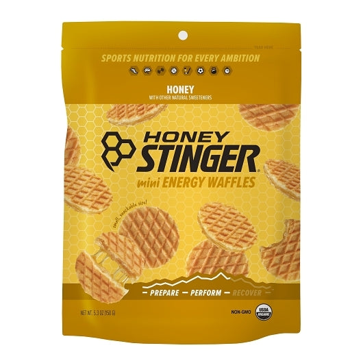 Honey Stinger Organic Honey Mini Waffles, 5 x 5.3 oz Case - Pantry Ingredients - image 2