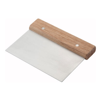 Winco Wood Handle Stainless Steel Blade Sough Scraper, 1 x 1 each Case - DOT product image 2