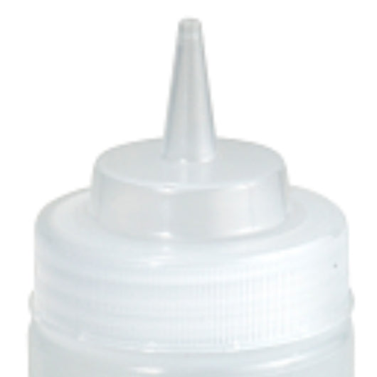 Winco SQUEEZE BOTTLE 32 OUNCE WIDE MOUTH CLEAR, 1 x 6 each Case - Alternate product angle or state