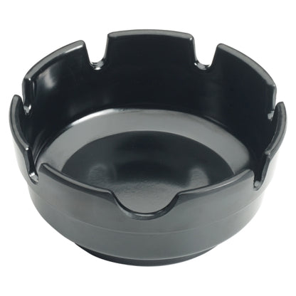 Winco ASHTRAY 4 INCH DIAMOND BLACK, 1 x 1 DZ Case - Alternate product angle or state