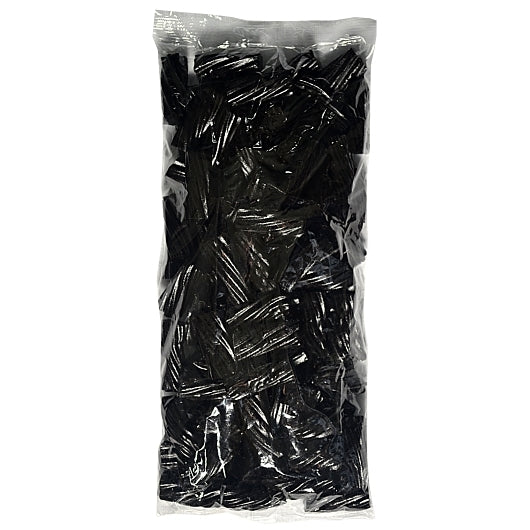 Darrell Lea Black Soft Licorice Twists Bulk, 8 x 1.925 lb Case - Candy & Confections - image 2