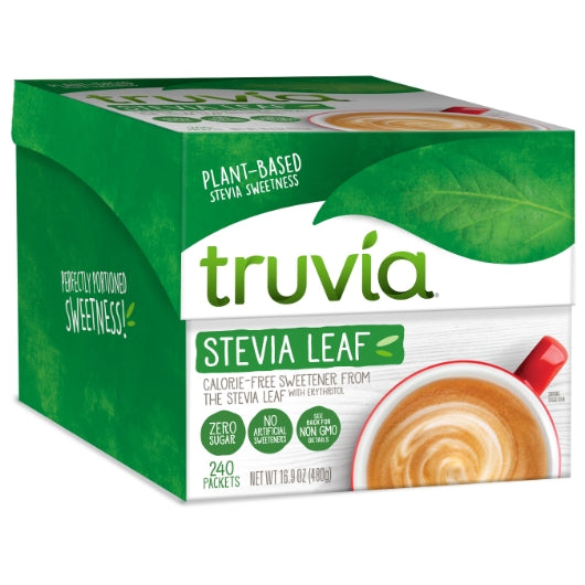 Truvia Stevia Sweetner, 4 x 16.9 oz Case - Pantry Ingredients