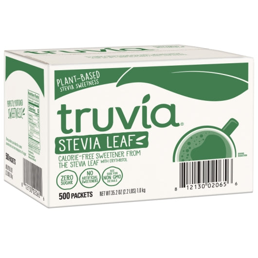 Truvia Natural Stevia Sweetener Packets, 1 x 500 x 2 GR Case - DOT product image 2