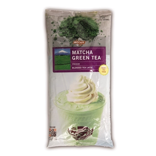 Mocafe Matcha Green Tea Latter, 4 x 3 lb Case - Coffee & Tea