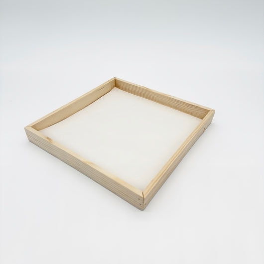 VerTerra Square Wood Tray 12x12", 10 x 1 each Case - Plates Bowls