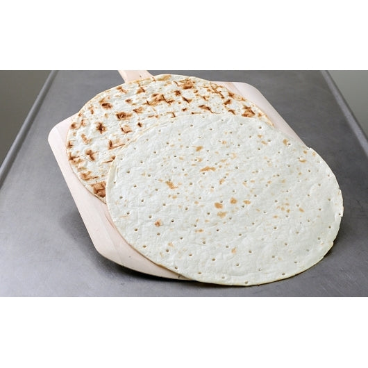 Alive & Kicking 9 inch Par Baked Pizza Crust, 1 x 80 ct Case - Breads, Rolls & Buns