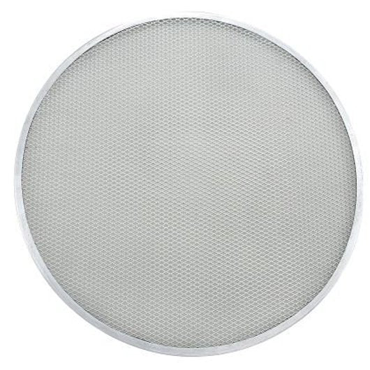 Winco Pizza Screen Seamless Aluminum, 1 x 1 each Case - Prepared Foods