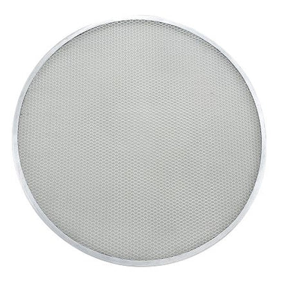 Winco 14 Inch Seamless Aluminum Pizza Screen, 1 x 1 each Case - Prepared Foods