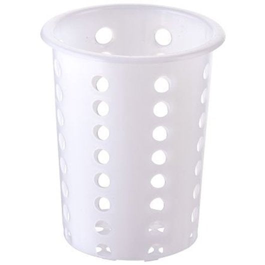 Winco Flateware Plastic Cylinder Holder, 1 x 1 each Case - Food Storage Containers