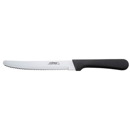 Round Tip Steak KNIFE WITH 5 INCH Polypropylene HANDLE, 1 x 1 DZ Case - Disposable Cutlery