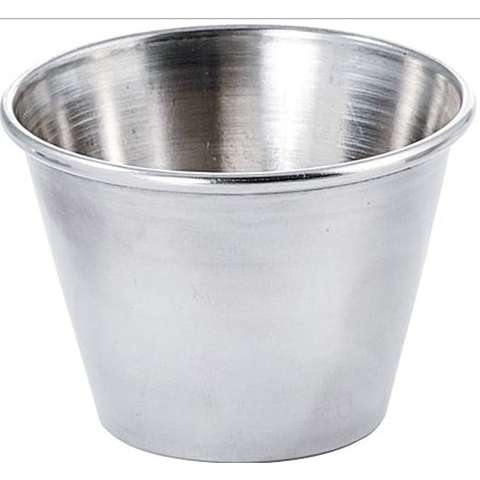 Stainless Steel Sauce Cup 2.5 Inch Ounce Light, 1 x 1 DZ Case - Cookware & Bakeware